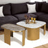 Luxe Lounge Centre Table For Living Room (Stainless Steel)